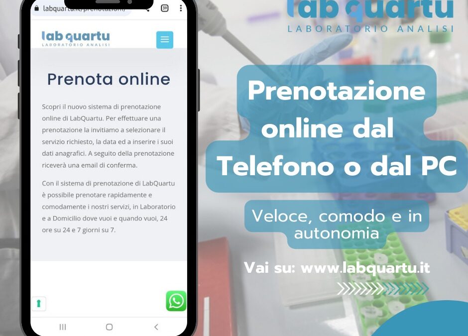 PRENOTAZIONI ON LINE